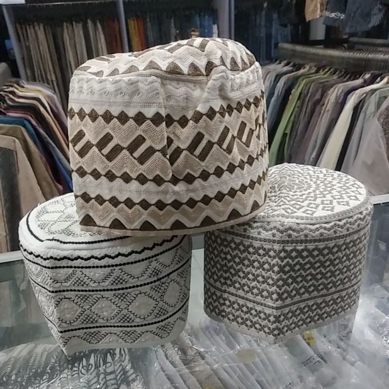 kopyha peci bundar cina murah motif