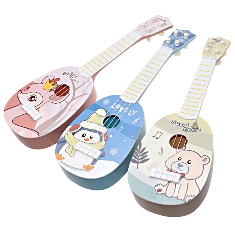 Mainan Gitar Ukulele Anak / Kado Mainan Anak Gitar Alat Musik Anak Mainan Edukasi Anak-6