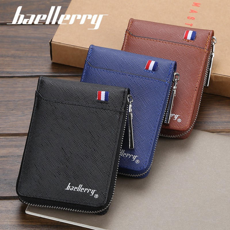 DOMPET KARTU ATM DEBIT KREDIT KTP BAELLERRY ORIGINAL KULIT PU