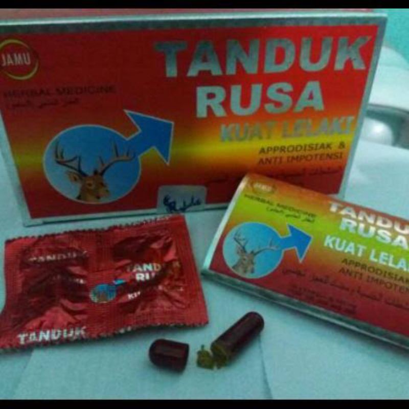 kapsul TANDUK RUSA (1 shaset)