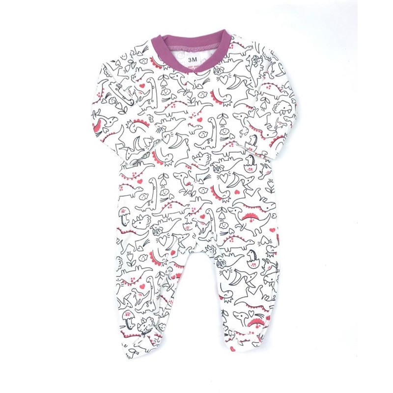 BABY K2 - BABY BODYSUIT 8 IN 1 MEREK TEDMIMAK MOTIF C KODE 00021