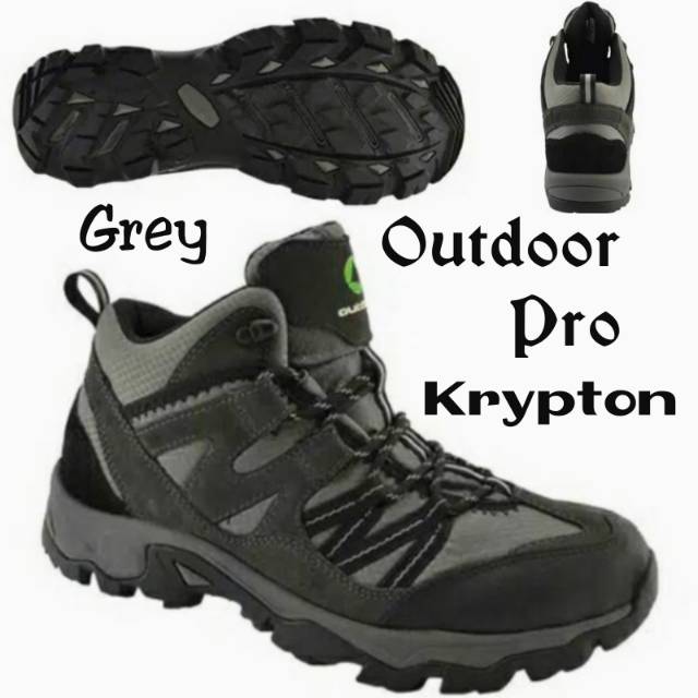 Krypton Sepatu Hiking Gunung Outdoor Pro Krypton Waterproof Sepatu Tracking Pendaki Pro Outdoor
