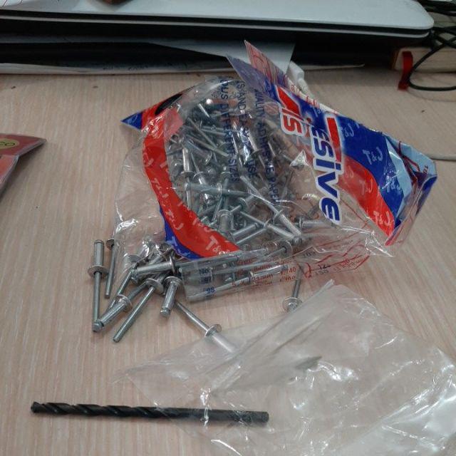 Paku Rivet 4 Mm X 12,7 Mm Sip ( 1 Pcs )