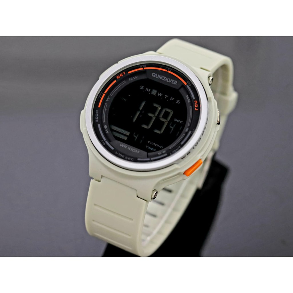 JAM TANGAN PRIA QUIKSILVER DIGITAL RUBBER DIAMETER 4,6 CM || JAM TANGAN FASHION QUICKSILVER QS