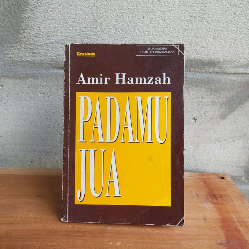 Buku Kumpulan Puisi Padamu Jua Koleksi Sajak Amir Hamzah Seri Puisi Grasindo