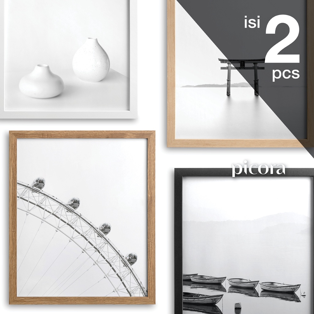 PICORA ALTO 10R (25x30cm) Pigura Frame Bingkai Foto - ISI 2 PCS