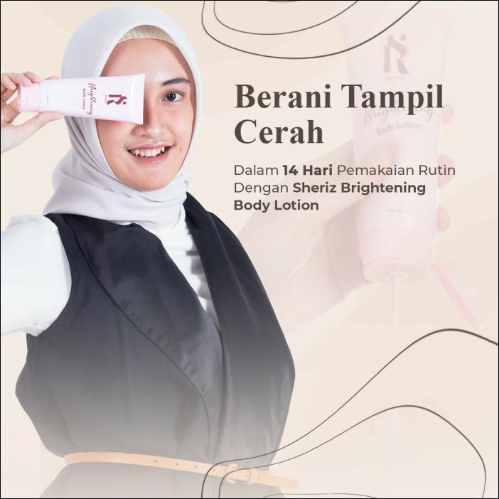 BRIGHTENING BODY LOTION BY SHERIZ - FREE IKATRAMBUT