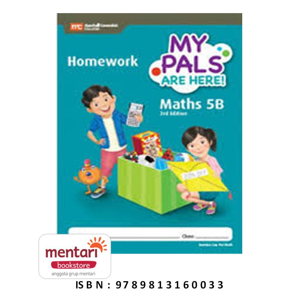 My Pals are Here Maths Homework (3rd Edition) | Buku Matematika SD-Homework 5B