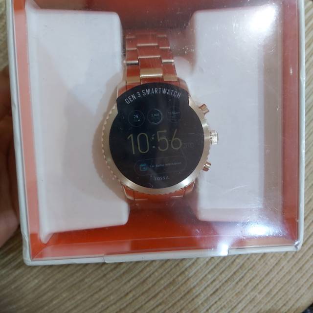 Second preloved Fossil gen 3 smartwatch ftw4010 gold