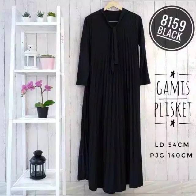 (COD) TERMURAH MAXY PLISKET UMBRELLA / GAMIS PLISKET / GAMIS JUMBO SYAR'I