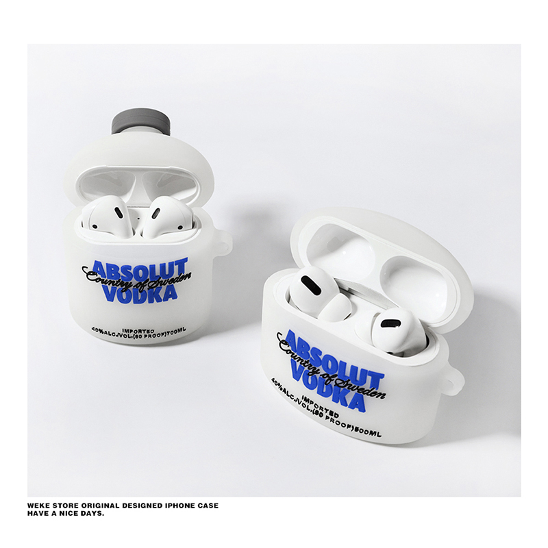 Casing Silikon Apple Airpods Pro 3 / 2 / 1 Gambar Minuman