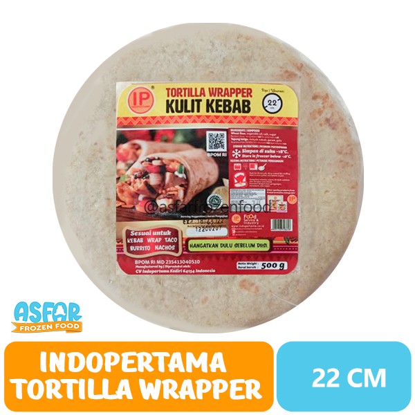 

Indopertama Tortilla Wrapper Kecil 22 Cm