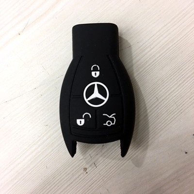 Mercedes Benz Mercy Cover Sarung Kondom Silicon Silikon Keyshirt Remote Kunci Mobil