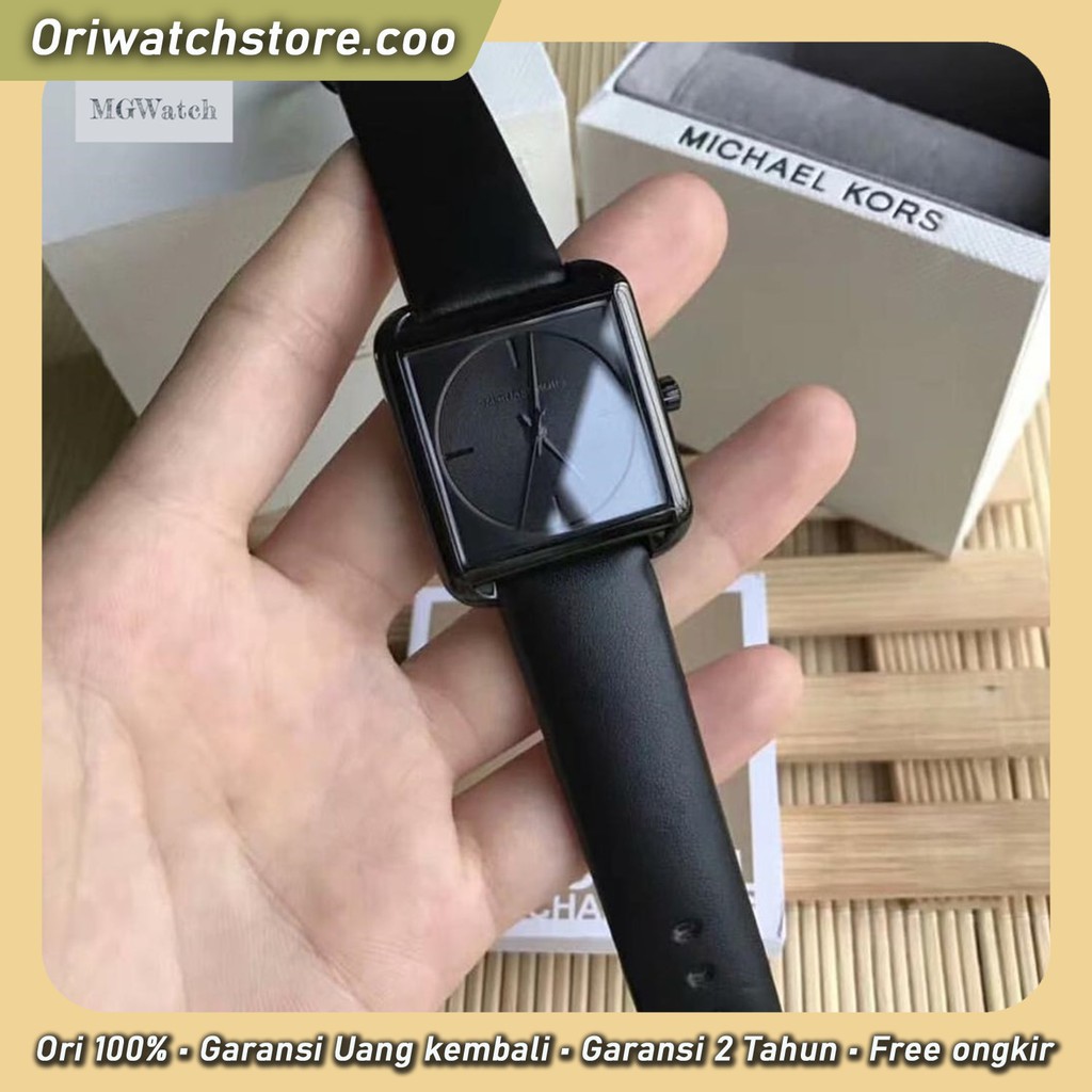 TERLARIS MICHAEL KORS ORIGINAL GARANSI MK ORI JAM TANGAN WANITA STRAP KULIT ASLI MK2586