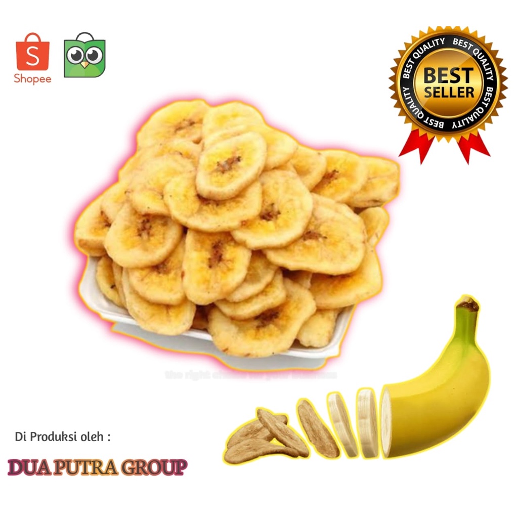 

KERIPIK PISANG ORIGINAL SPESIAL KHAS MALANG / FRESH CHIPS / HANDMADE