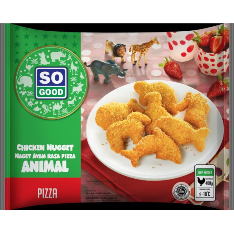 

So Good Chicken Nugget Animal 400 gr