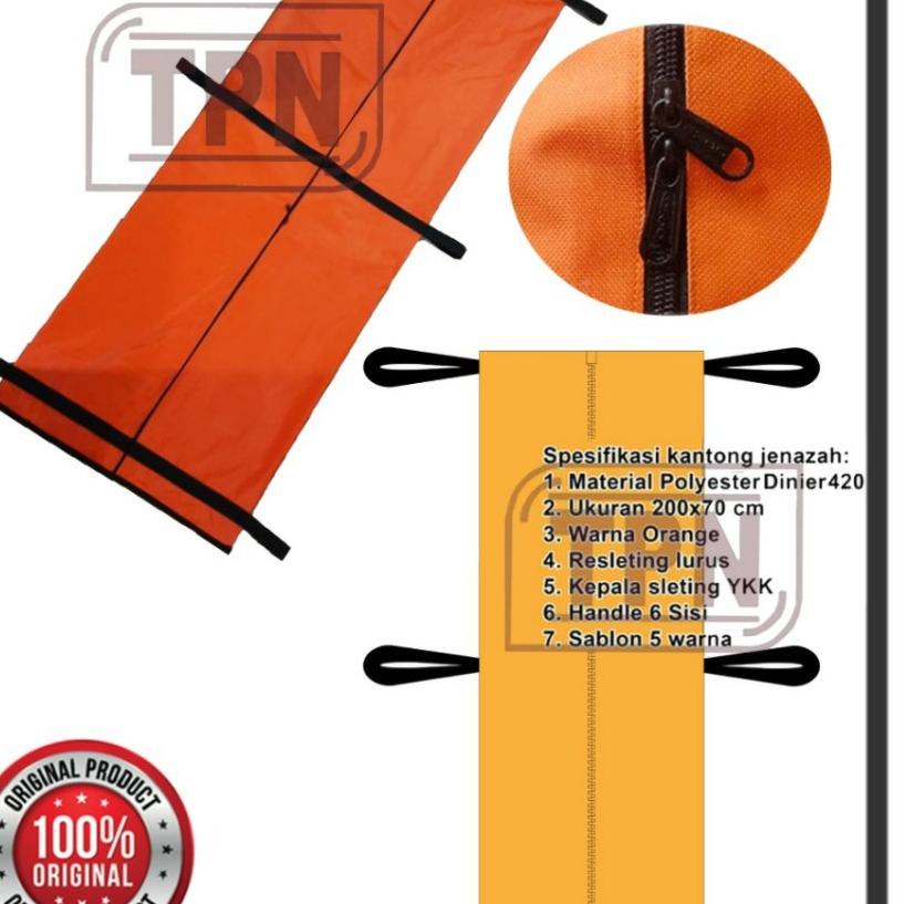 ♙ kantung jenazah kantong mayat waterproof zipper ykk 6 handle ☆