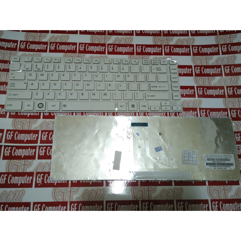 DIJUAL Keyboard Toshiba Satellite L800 White C840, C840D, C845D L800, L800D, L805 / 9Z.N7PSQ.41E, 9Z