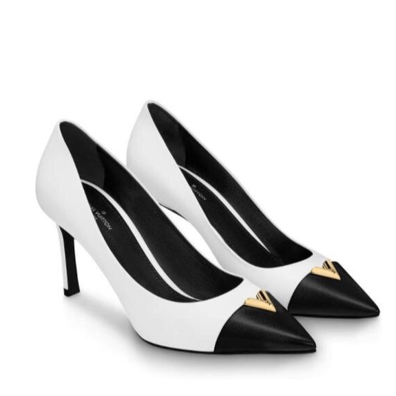 lv black heels