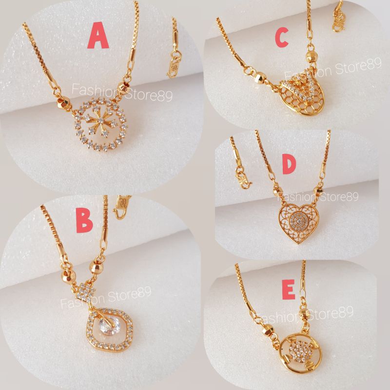 new Kalung Koye Fashion Dewasa perhiasan xuping lapis emas import koye xuping yaxiya bestquality