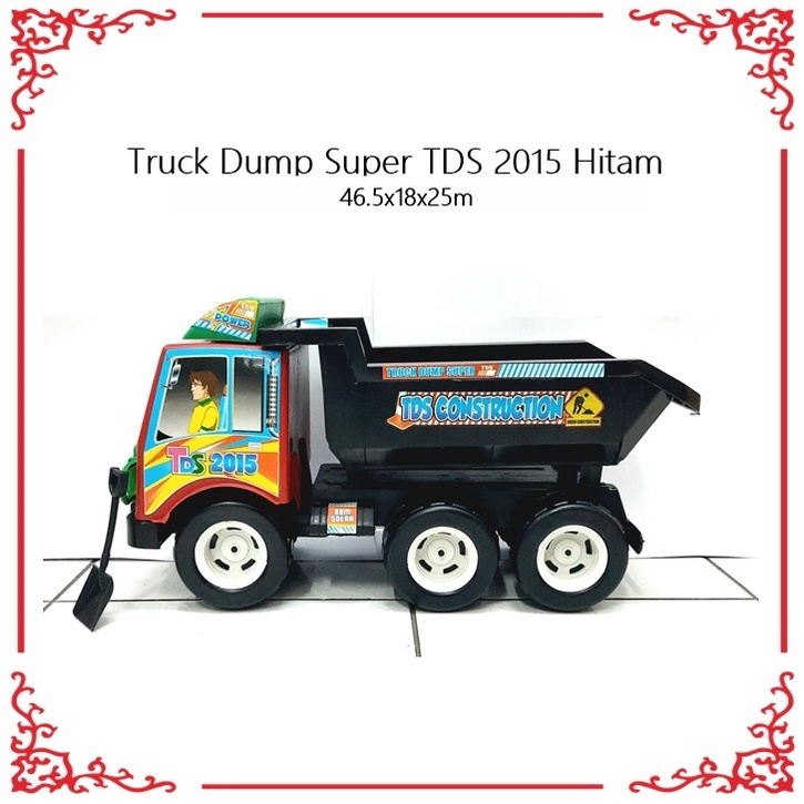 Maianan Anak Truck Dump Super TDS 2015 Hitam