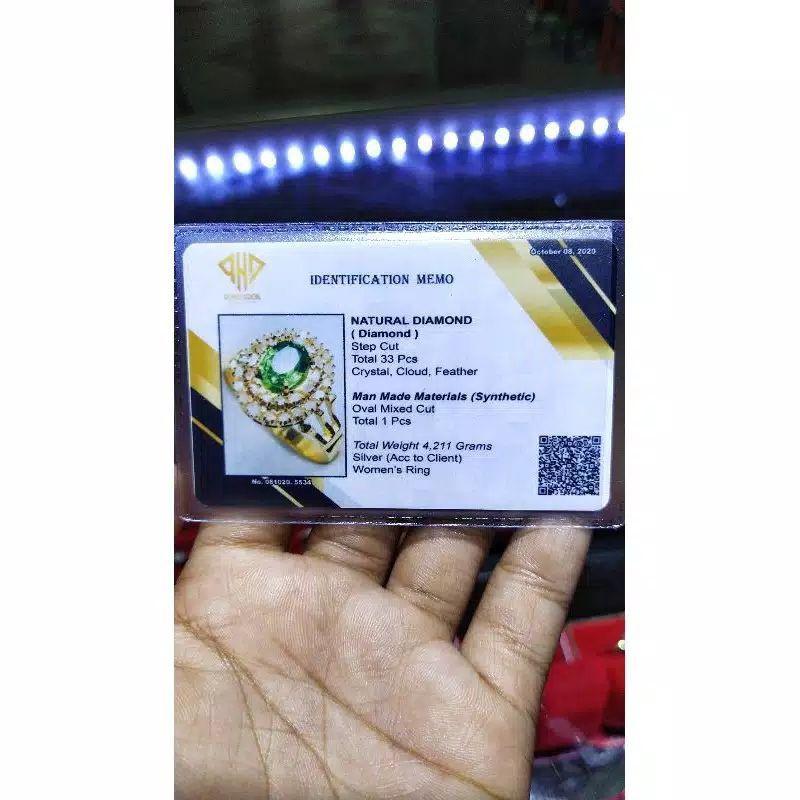 Cincin DIAMOND/CINCIN BERLIAN WANITA SERTIFIKAT