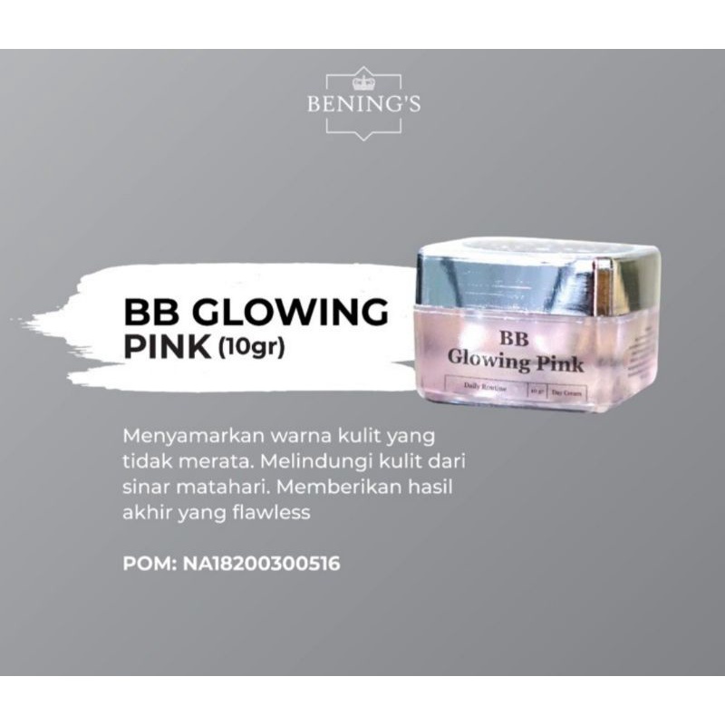 BB GLOWING PINK BENING'S CLINIC DR OKY PRATAMA