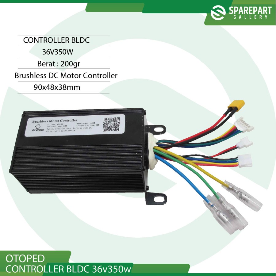 Controller bldc skuter otoped 36v 350w ring8.5