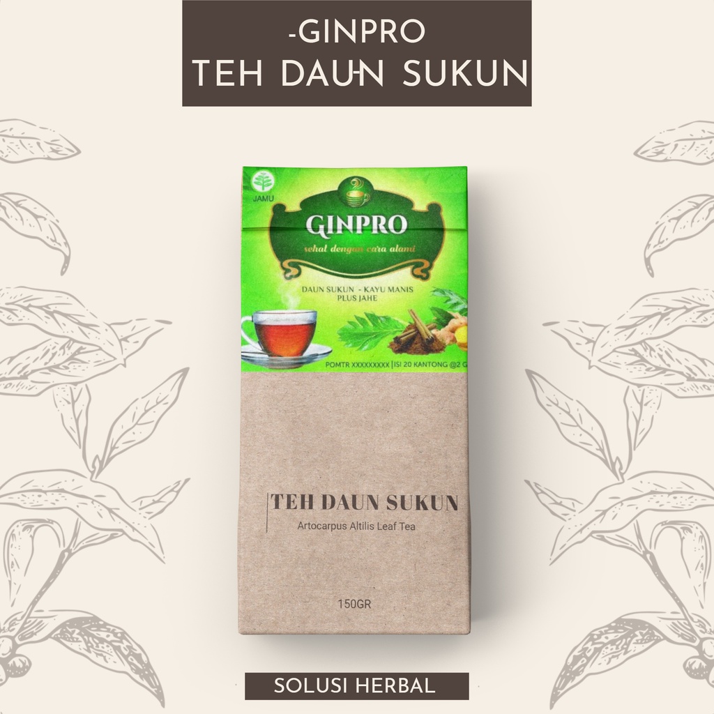 

GINPRO TEH DAUN SUKUN OBAT HERBAL AMPUH PENGHANCUR PELURUH BATU GINJAL & ASAM URAT INFEKSI SALURAN KANDUNG KEMIH BPOM