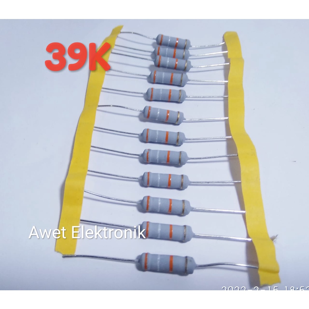 resistor 39k ohm 2 watt resistor 39k 2w resistor 39K 2W
