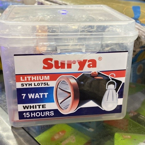 SURYA Senter Kepala SYH L075L - Head Lamp 7 Watt - Cahaya Putih