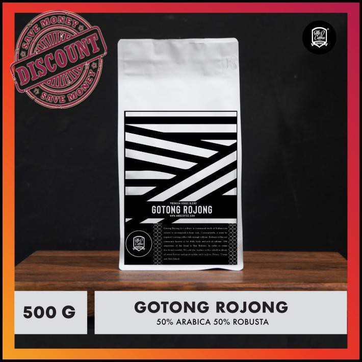 

Kopi Arabika Robusta Gotong Rojong 500G | Signature Blend Mrocoffee - Biji Sangrai Terbaru