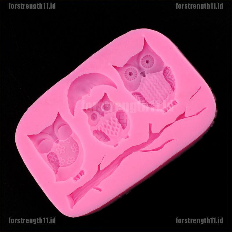 Cetakan Fondant Cokelat Permen Bentuk Burung Hantu 3d Bahan