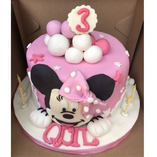 

Kue Ulang Tahun Minnie Mouse / Cake Ultah Minnie Mouse