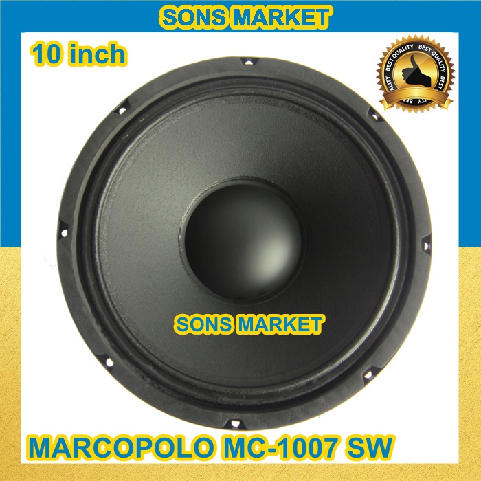 SPEAKER WOOFER MARCOPOLO 10inch 10" MC 1007 SW ORIGINAL MC1007SW