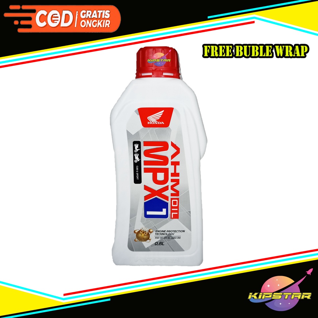 OLI MPX 1 MOTOR BEBEK / OLI MOTOR BEBEK 0,8L / AHM OIL MPX1 / OLI MPX1 0.8L