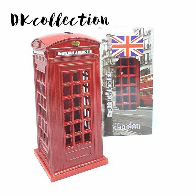 MINIATUR TELEPHONE BOX LONDON 13cm MINIATUR TELEPHONE BOX ENGLAND SOUVENIR UK
