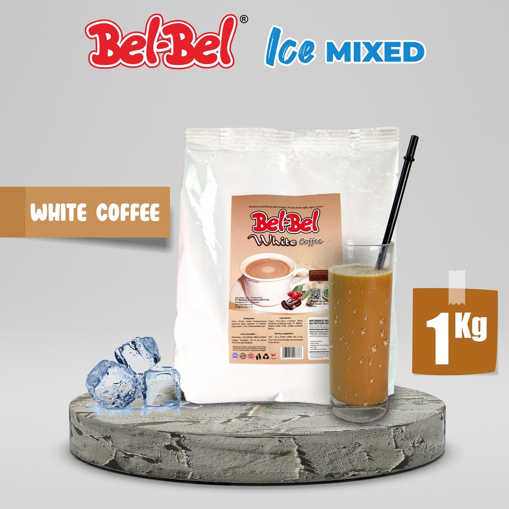 

Milkshake White Coffe | Bubuk Minuman Rasa White Coffe | Milkshake Powder 1 Kg Halal | BPOM