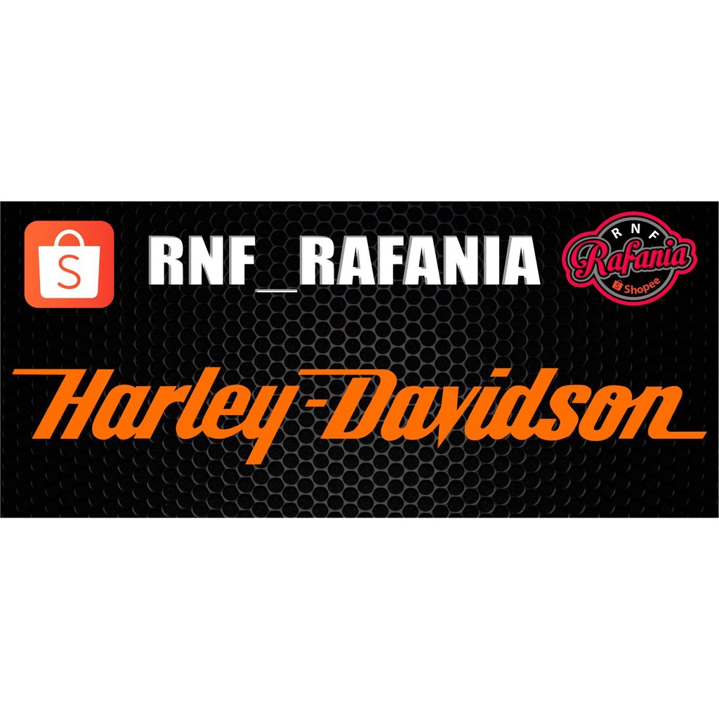 Stiker Harley Davidson sticker cutting sticker mobil sticker motor part 1