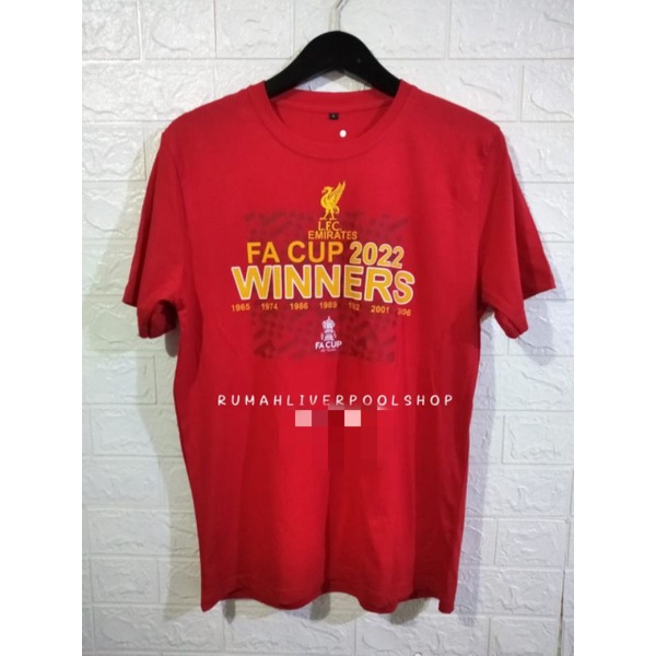 Kaos Liverpool Juara Piala FA 2021/2022