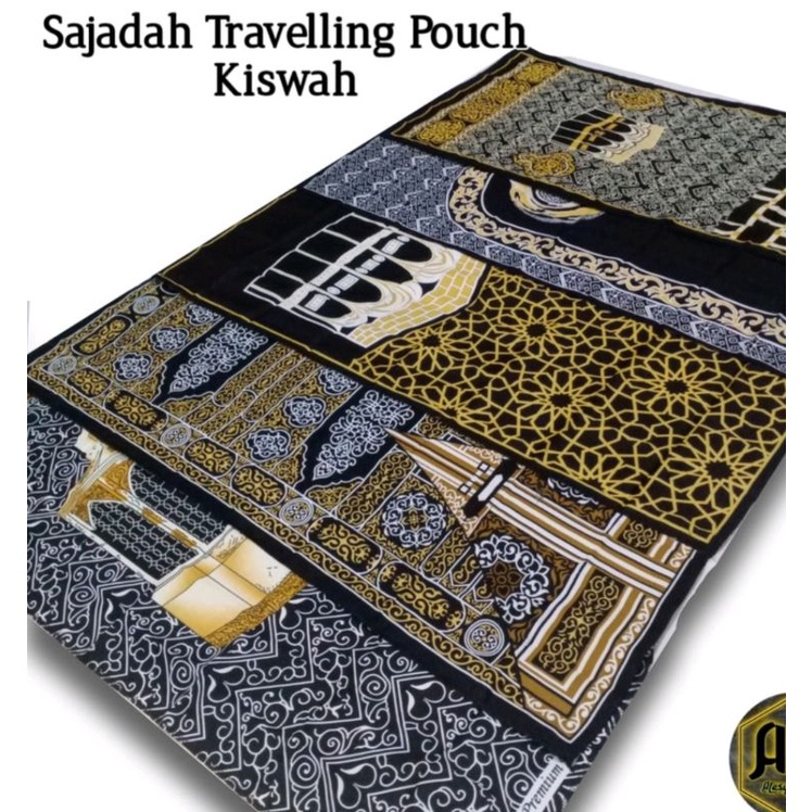 SAJADAH TRAVELING  POUCH MOTIF KISWAH