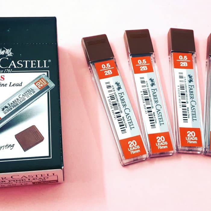

Isi Pensil Mekanik Faber Castle Uk 0.5
