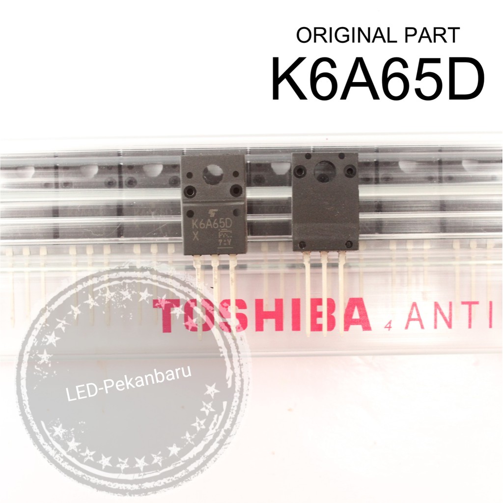 MOSFET TK6A65D K6A65D  6A65D 6A65 TO 220F 650V 6A