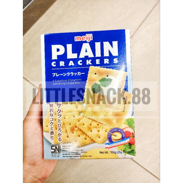 

BISKUIT MEIJI PLAIN CRACKERS 104GR