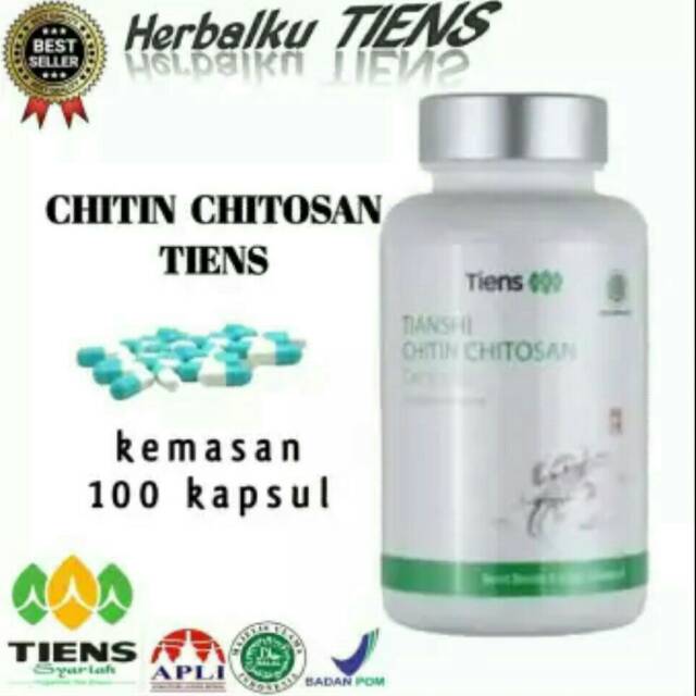 Chitin Chitosan Tiens Kemasan ORI