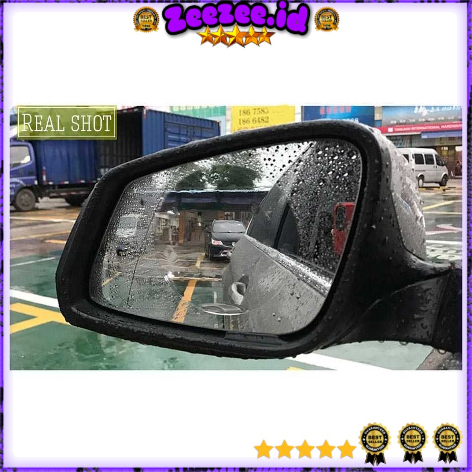 NewBee Sticker Oval Kaca Spion Rainproof Waterproof 2 PCS - TY353194