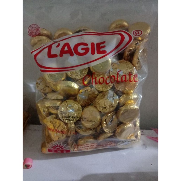 

coklat coin lagie isi kismis