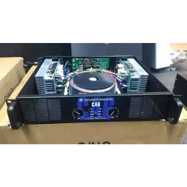 POWER AMPLIFIER SOUNDSTANDARD CA 6 .