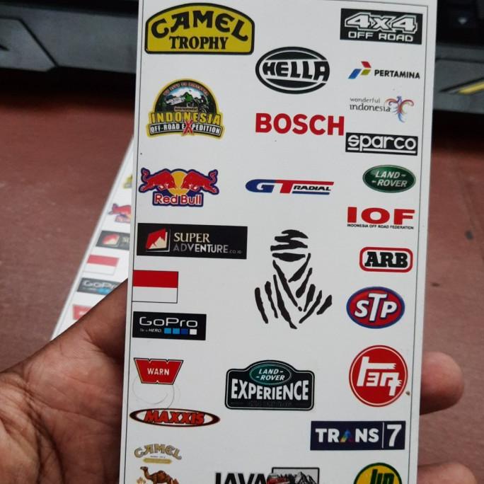 MURAH stiker rc adventure offroad mn99 d90 wpl rgt TERMURAH