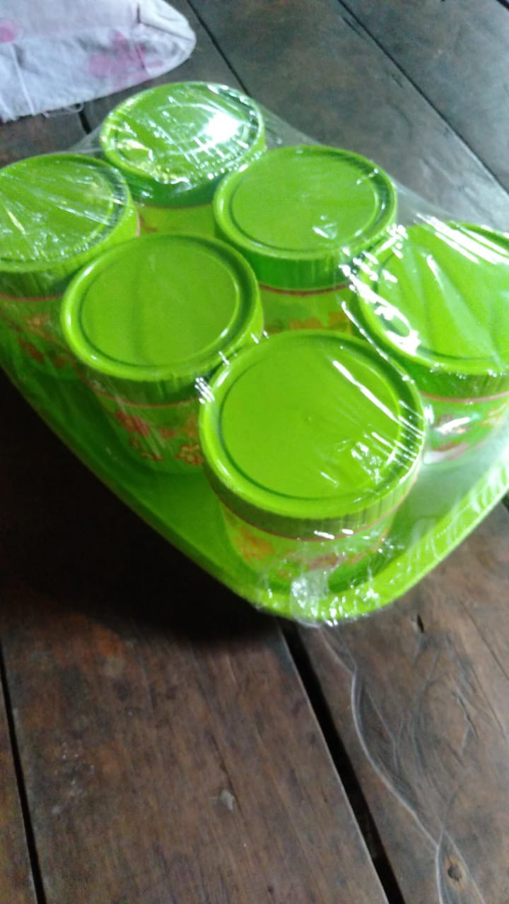 Bg04 Toples Calista Tonam Set 7 In 1 Wadah Kue Lebaran